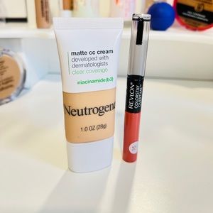 Base Neutrogena & colorstay from revlon hydrating